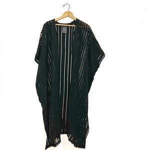 Club Monaco | Sheer Striped Coverup